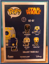 R2-B1 from Star Wars - Pop! Vinyl Figures manufactured by Funko [Back]