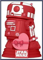 R2-D2 (Valentine's) from Star Wars - Pop! Vinyl Figures manufactured by Funko [Loose]
