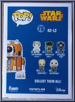 R2-L3 from Star Wars - Pop! Vinyl Figures manufactured by Funko [Back]