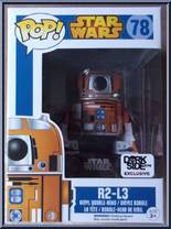 R2-L3 from Star Wars - Pop! Vinyl Figures manufactured by Funko [Front]