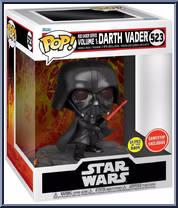 Red Saber Series Volume 1: Darth Vader (Glows in the Dark) from Star Wars - Pop! Vinyl Figures manufactured by Funko [Front]
