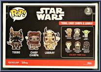 Teebo / Chief Chirpa / Logray from Star Wars - Pop! Sets manufactured by Funko [Back]