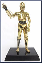 C-3PO (Gold Plated) from Star Wars - Statues manufactured by Gentle Giant [Loose]