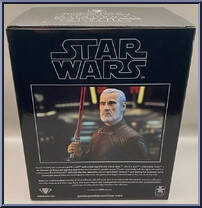 Count Dooku (Revenge of the Sith) from Star Wars - Mini-Busts manufactured by Gentle Giant [Back]