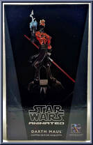 Darth Maul (Animated) from Star Wars - Maquettes manufactured by Gentle Giant [Front]