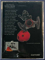 TIE Fighter Pilot in TIE Fighter (Gray Fighter) from Star Wars - Kustomz manufactured by Gentle Giant [Back]