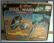 Tie Fighter from Star Wars - Power of the Force - Vehicles manufactured by Glasslite [Front]