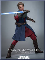 Anakin Skywalker (Clone Wars Era) from Star Wars - Ahsoka manufactured by Hot Toys [Loose]