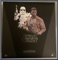 Finn and First Order Riot Control Stormtrooper from Star Wars - Force Awakens manufactured by Hot Toys [Front]