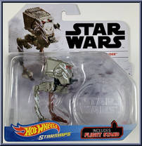 AT-ST Raider from Star Wars - Hot Wheels Starships - White Card / Black Letters manufactured by Mattel [Front]