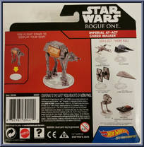 Imperial AT-ACT Cargo Walker from Star Wars - Hot Wheels Starships - Rogue One manufactured by Mattel [Back]