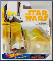Imperial AT-Hauler from Star Wars - Hot Wheels Starships - White Card / Yellow Letters manufactured by Mattel [Front]