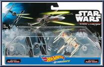 Tie Fighter vs. X-Wing Fighter Red Two from Star Wars - Hot Wheels Starships - 2-Packs manufactured by Mattel [Front]