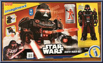 Darth Vader Bot from Star Wars - Imaginext - Basic Series manufactured by Fisher-Price [Back]