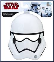 First Order Stormtrooper Mask from Star Wars - Last Jedi - Role Playing manufactured by Hasbro [Front]