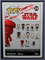Praetorian Guard (Seventh Guard with Vibro-arbir blades) from Star Wars - Last Jedi - Pop! Vinyl Figures manufactured by Funko [Back]