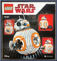 BB-8 from Star Wars - Last Jedi - Basic Series manufactured by Lego [Back]