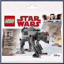 First Order Heavy Assault Walker from Star Wars - Last Jedi - Basic Series manufactured by Lego [Front]