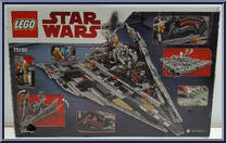 First Order Star Destroyer from Star Wars - Last Jedi - Basic Series manufactured by Lego [Back]