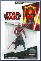 Darth Maul from Star Wars - Legacy Collection - Red / White Cards manufactured by Hasbro [Front]