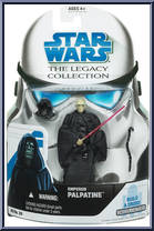 Emperor Palpatine from Star Wars - Legacy Collection - Blue / White Cards manufactured by Hasbro [Front]