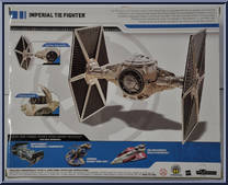 Imperial Tie Fighter from Star Wars - Legacy Collection - Vehicles manufactured by Hasbro [Back]