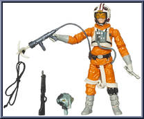 Luke Skywalker (Snowspeeder Pilot) from Star Wars - Legacy Collection - Red / White Cards manufactured by Hasbro [Loose]