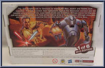 Obi-Wan Kenobi & Super Battle Droid from Star Wars - Legacy Collection - Geonosis Battle Arena manufactured by Hasbro [Back]
