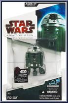 R2-X2 from Star Wars - Legacy Collection - Red / White Cards manufactured by Hasbro [Front]