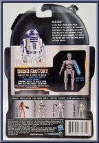 R2-D2 from Star Wars - Legacy Collection - Droid Factory - TC-70 Droid Factory manufactured by Hasbro [Back]