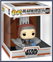 Bo-Katan Kryze (On the Throne) from Star Wars - Mandalorian - Pop! Vinyl Figures manufactured by Funko [Front]