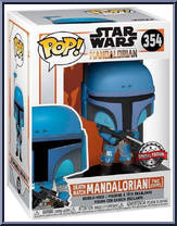 Deathwatch Mandalorian (Two Stripes) from Star Wars - Mandalorian - Pop! Vinyl Figures manufactured by Funko [Front]