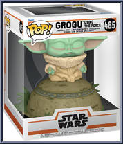 Grogu Using The Force from Star Wars - Mandalorian - Pop! Vinyl Figures manufactured by Funko [Front]