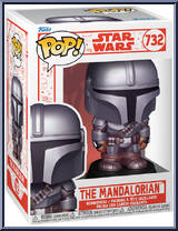 Mandalorian (Holiday) from Star Wars - Mandalorian - Pop! Vinyl Figures manufactured by Funko [Front]