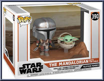 Mandalorian with The Child from Star Wars - Mandalorian - Pop! Vinyl Figures manufactured by Funko [Front]