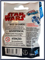 Chewbacca from Star Wars - Micro Force - Blind Bags - Series 1 manufactured by Hasbro [Back]