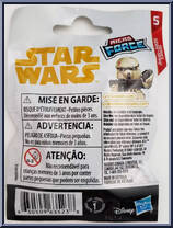 Kylo Ren from Star Wars - Micro Force - Blind Bags - Series 5 manufactured by Hasbro [Back]