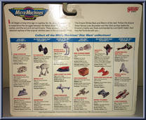 The Empire Strikes Back from Star Wars - Micro Machines - 65860 - Phase IB manufactured by Galoob [Back]