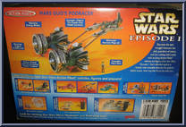 Mars Guo's Podracer from Star Wars - Micro Machines - Action Fleet - Vehicles manufactured by Galoob [Back]