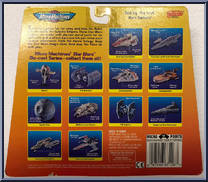 Slave I from Star Wars - Micro Machines - Tie Fighter Packaging manufactured by Galoob [Back]
