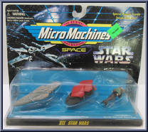 VII Star Wars from Star Wars - Micro Machines - 65860 - Phase II manufactured by Galoob [Front]