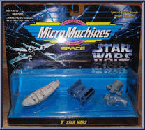 V Star Wars from Star Wars - Micro Machines - 65860 - Phase II manufactured by Galoob [Front]