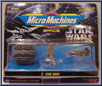 X Star Wars from Star Wars - Micro Machines - 65860 - Phase II manufactured by Galoob [Front]