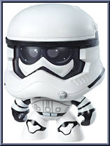 First Order Stormtrooper from Star Wars - Mighty Muggs - 2017 Series manufactured by Hasbro [Loose]