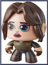 Jyn Erso from Star Wars - Mighty Muggs - 2017 Series manufactured by Hasbro [Loose]