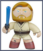 Obi-Wan Kenobi from Star Wars - Mighty Muggs - Series 2 manufactured by Hasbro [Loose]