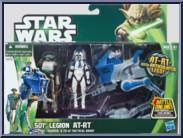 501st Legion AT-RT from Star Wars - Movie Heroes - Yoda Package - Vehicles manufactured by Hasbro [Front]