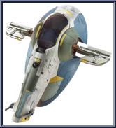 Jango Fett's Slave I from Star Wars - Movie Heroes - Yoda Package - Vehicles manufactured by Hasbro [Loose]