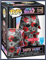 Darth Vader (Art Series) from Star Wars - Obi Wan Kenobi - Pop! Vinyl Figures manufactured by Funko [Front]