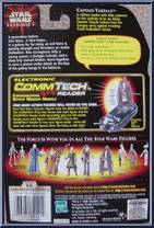 Captain Tarpals from Star Wars - Phantom Menace - Collection 3 manufactured by Hasbro [Back]